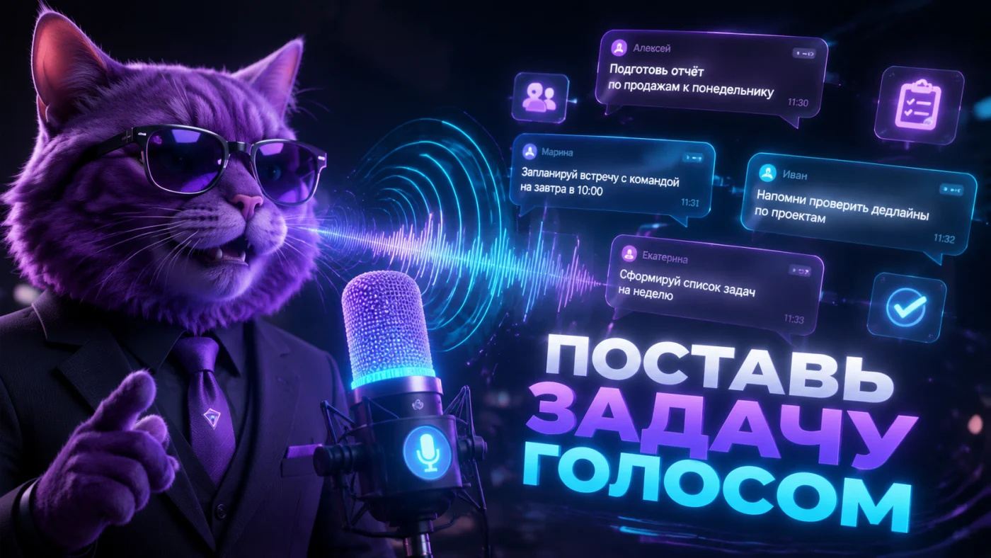 Голосовое управление ИИ-агентом в Telegram