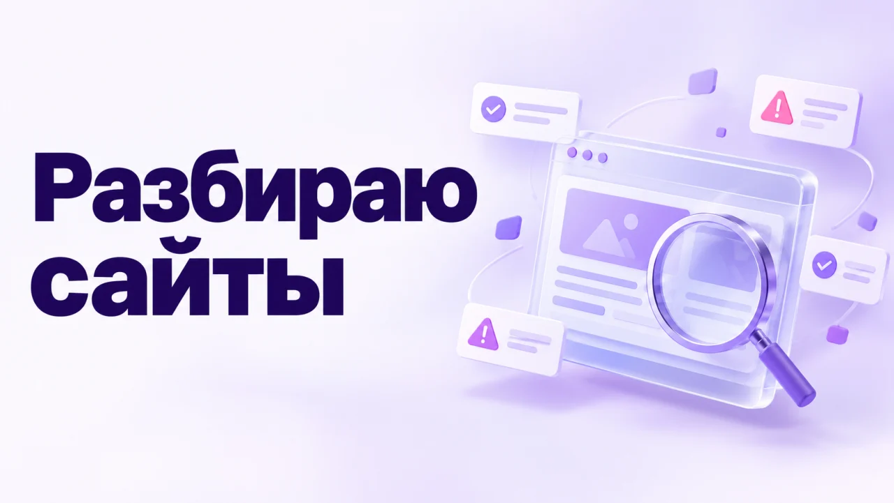 Разбираю сайты