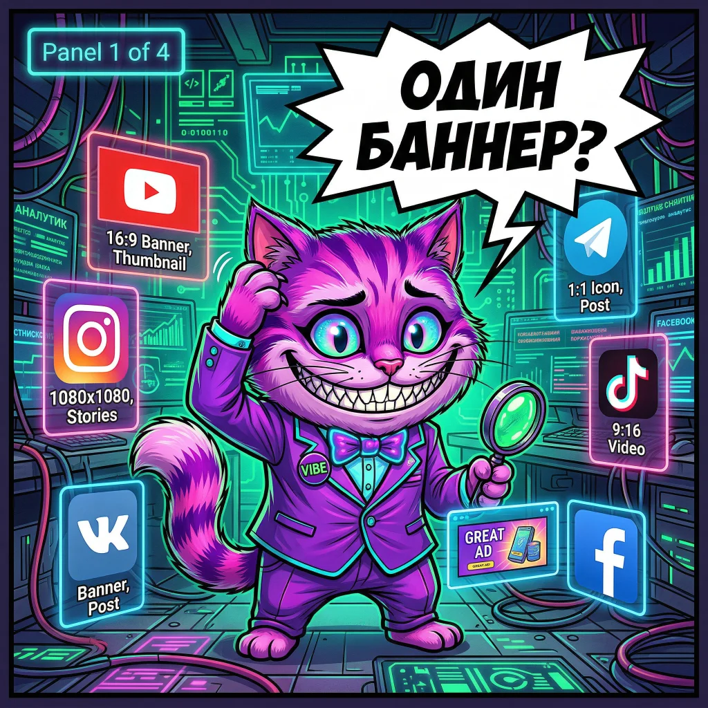 Один баннер — 10 форматов